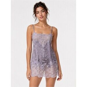 Victoria’s Secret Lace Chemise Slip Nightgown Small Y2K Coquette Feminine